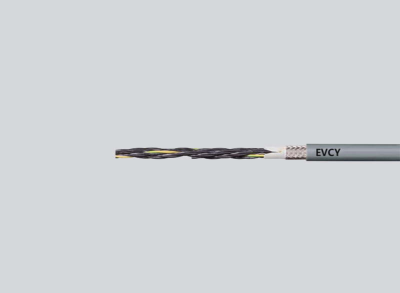 EVCY  高性能PVC護(hù)套拖鏈專用屏蔽...